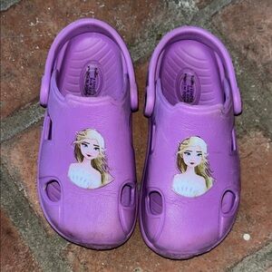 Kids Purple Character Clogs